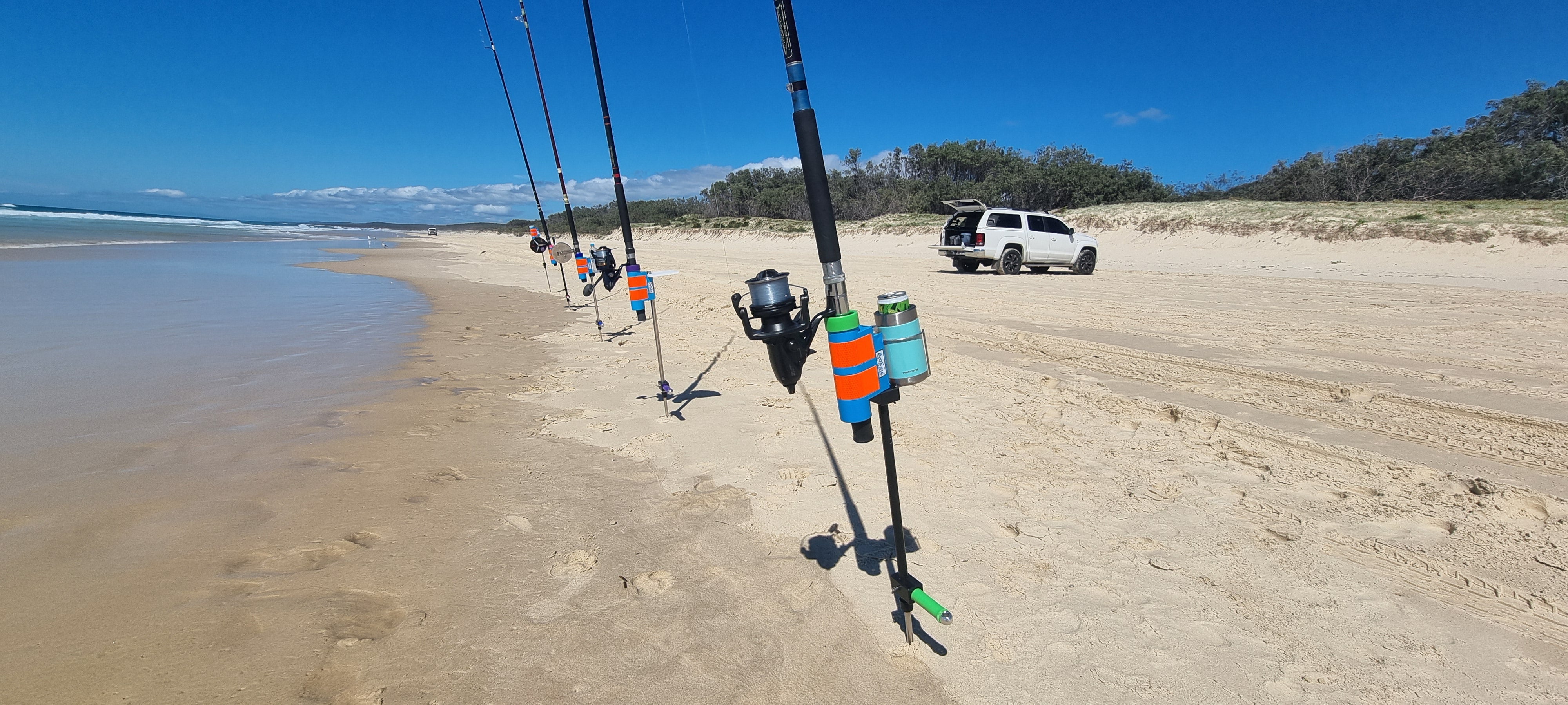 fishing rod holders australia ARH Lite Pink Gillies Bank Rod Holder